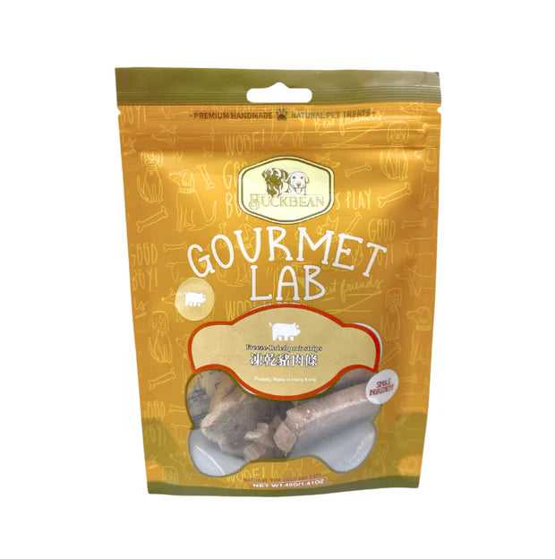 BuckBean - All-Natural (Freeze-Dried) Pork Strips 40g Cat & Dog Treats
