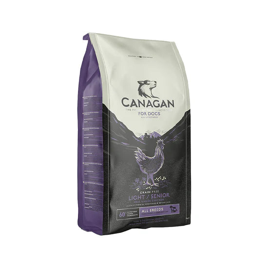 Canagan - 天然無穀物狗乾糧 - 走地雞配方 (減肥 / 老犬用) 2kg