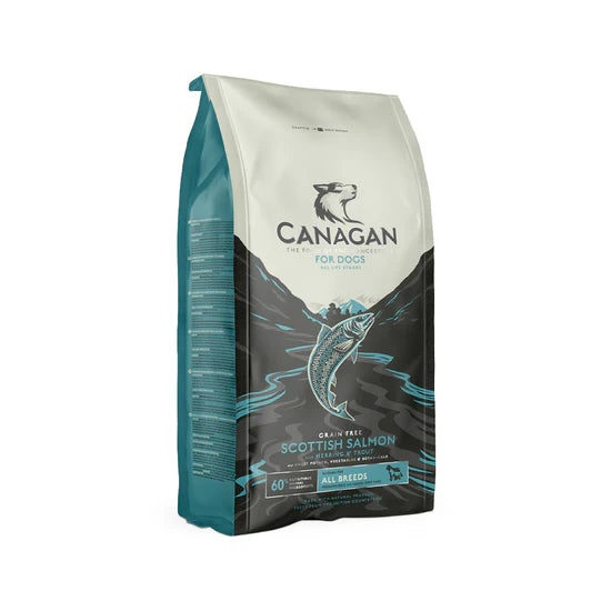 Canagan - 天然無穀物狗乾糧 - 蘇格蘭三文魚配方 2kg