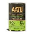 AATU - 鴨肉火雞 無穀物狗罐頭  400g