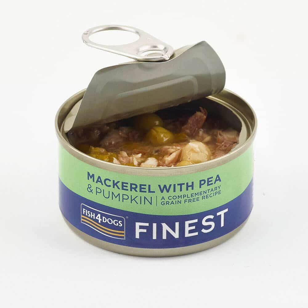 Fish4Dogs - 深海鯖魚南瓜豌豆配方狗狗罐頭 85g